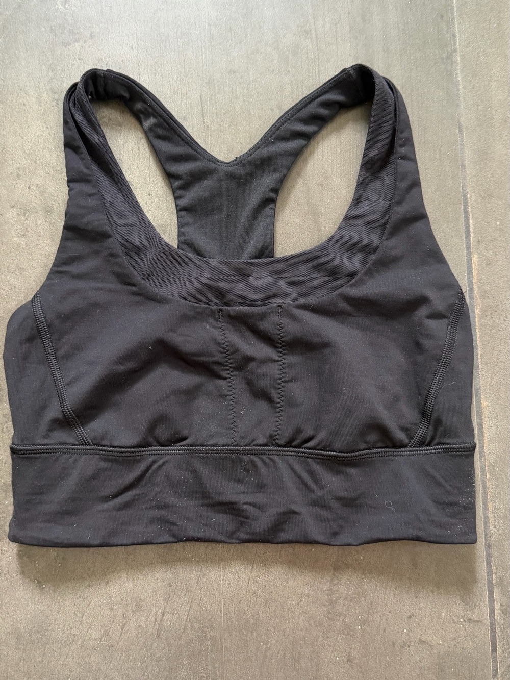 Lululemon black sports bra
